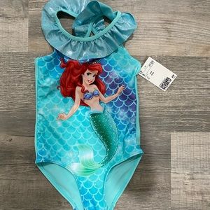 Girls one piece swim suit